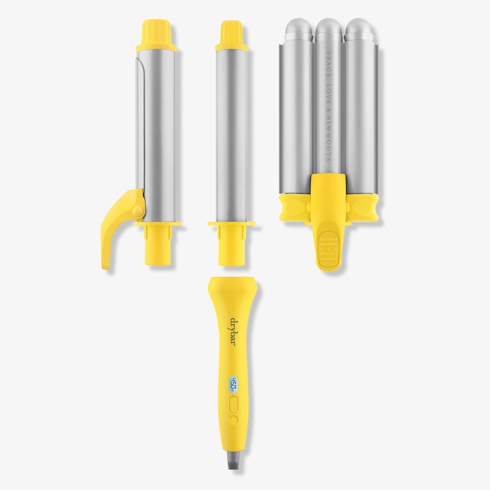 Dry bar interchangeable styling iron